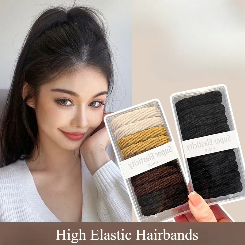 10pcs/set Girls Solid Color Rubber Bands Ponytail Holder Gum Headwear High Elastic Hair Bands Korean Hair Accessories Ornaments
10pcs/set Girls Solid Color Rubber Bands Ponytail Holder Gum Headwear High Elastic Hair Bands Korean Hair Accessories Ornaments