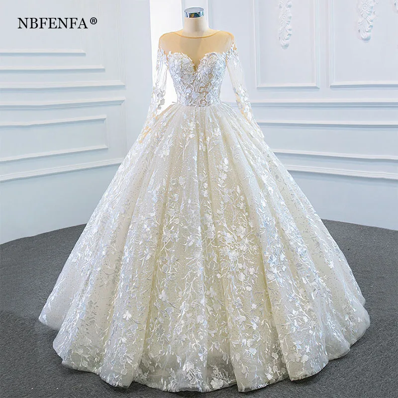 Luxury Embroidered Lace Tulle Brides Wedding Dresses 2024 Sexy Long Sleeve Evening Shooting Dress for Women Formal Occasions
Luxury Embroidered Lace Tulle Brides Wedding Dresses 2024 Sexy Long Sleeve Evening Shooting Dress for Women Formal Occasions