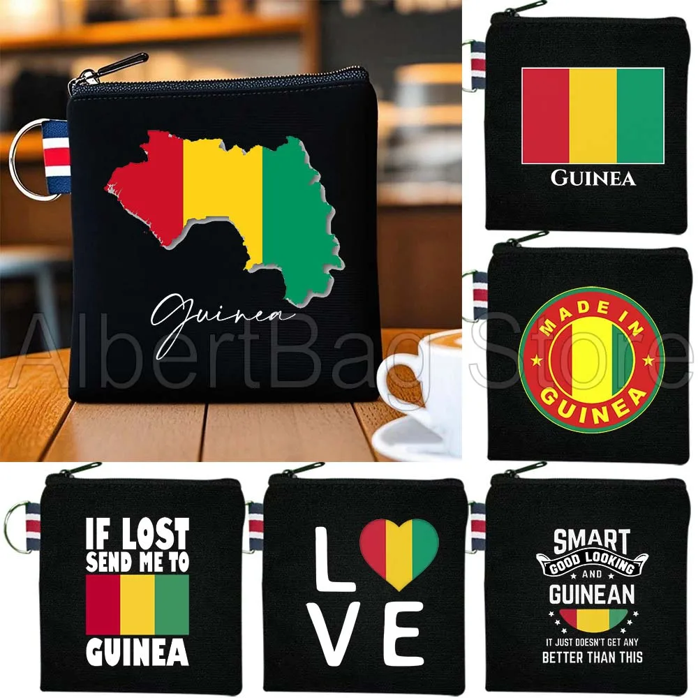 Guinea Country Map Flag Guinean Patriotic Gifts Canvas Bags Key Coin Purse Square Cotton Bag Storage Card Wallets Holders Pouch
Guinea Country Map Flag Guinean Patriotic Gifts Canvas Bags Key Coin Purse Square Cotton Bag Storage Card Wallets Holders Pouch