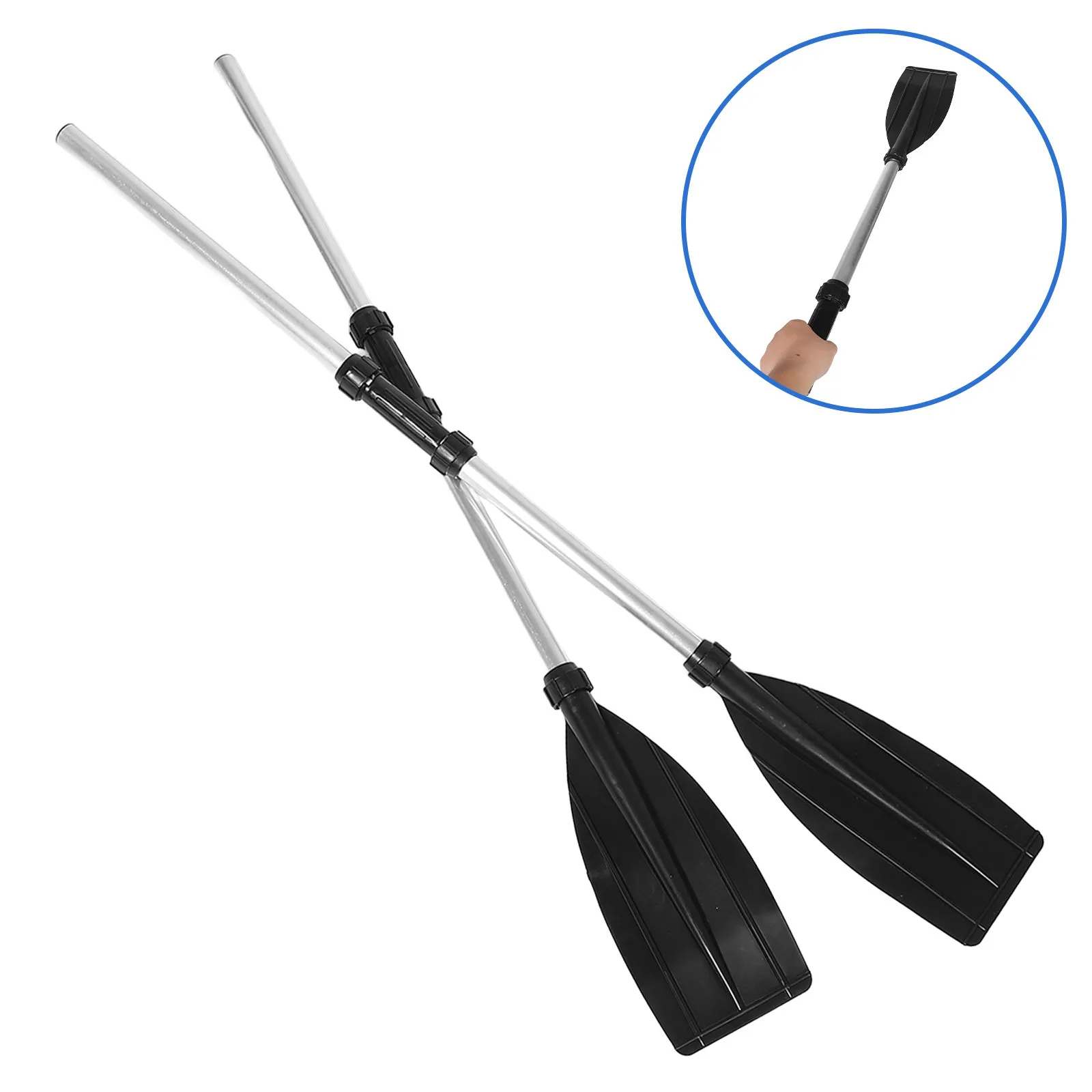 1Set Lightweight Aluminum Alloy Boat Oars Detachable Handheld Paddles for Inflatable Boats Kayaking Canoeing River Tubing
1Set Lightweight Aluminum Alloy Boat Oars Detachable Handheld Paddles for Inflatable Boats Kayaking Canoeing River Tubing