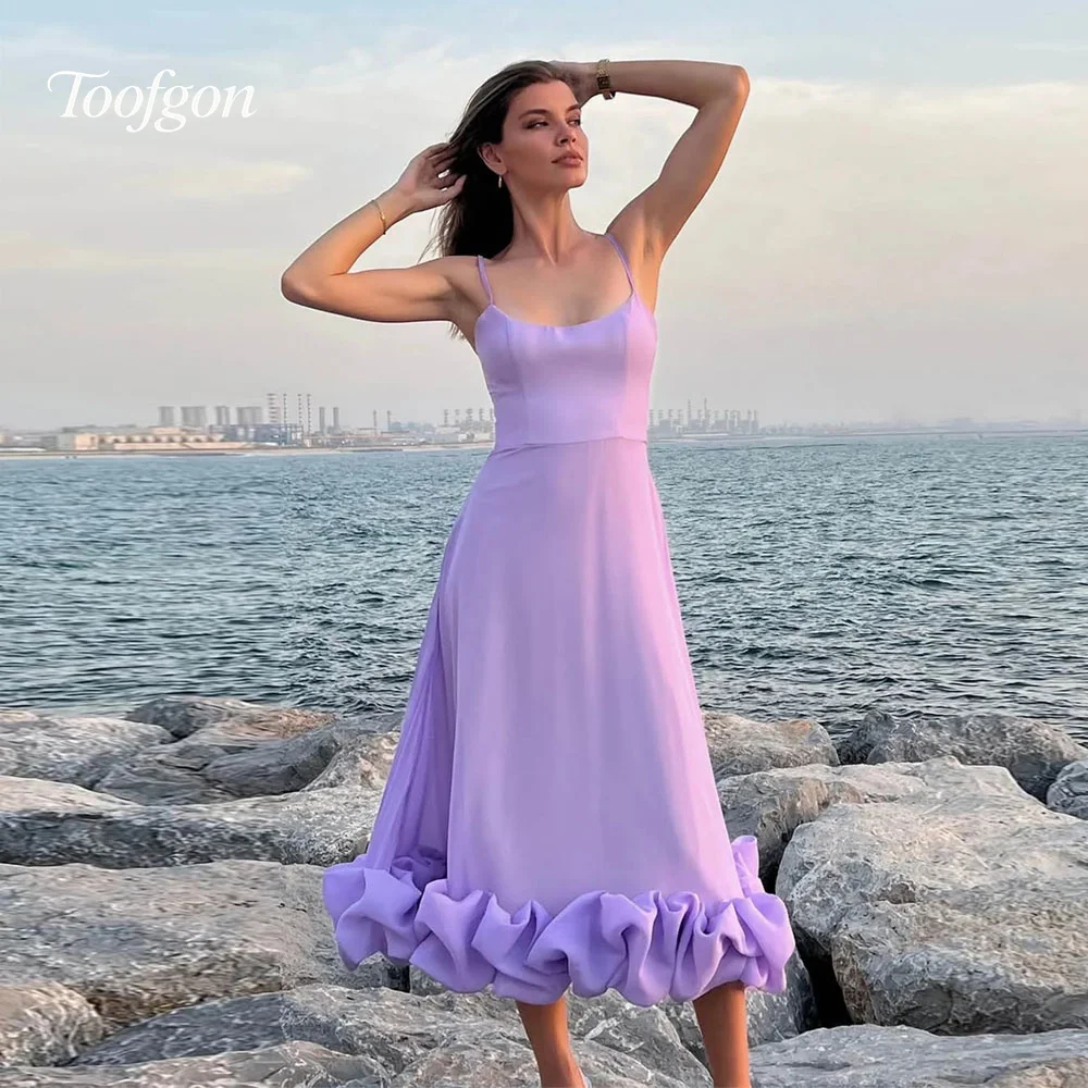 Toofgon Matte Satin A Line Prom Dresses Purple Spaghetti Straps Formal Prom Party Dress Women Special Occasion Gown Customized
Toofgon Matte Satin A Line Prom Dresses Purple Spaghetti Straps Formal Prom Party Dress Women Special Occasion Gown Customized