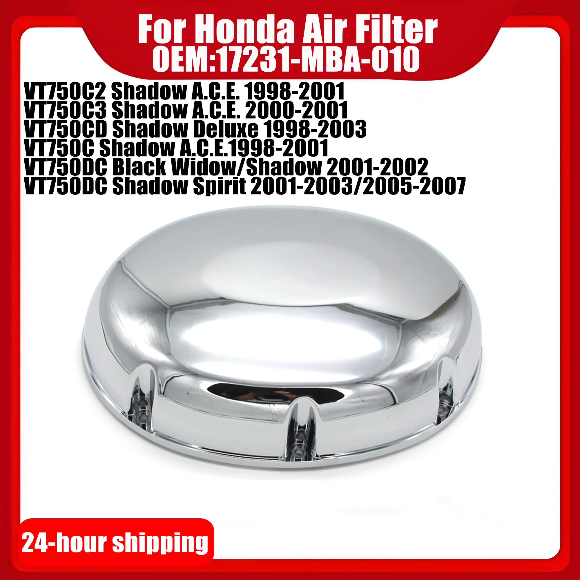 Motorcycles Air Filter For Honda VT750C2 Shadow A.C.E. VT750C Shadow A.C.E OEM:17231-MBA-010 17231-MCL-000
Motorcycles Air Filter For Honda VT750C2 Shadow A.C.E. VT750C Shadow A.C.E OEM:17231-MBA-010 17231-MCL-000
