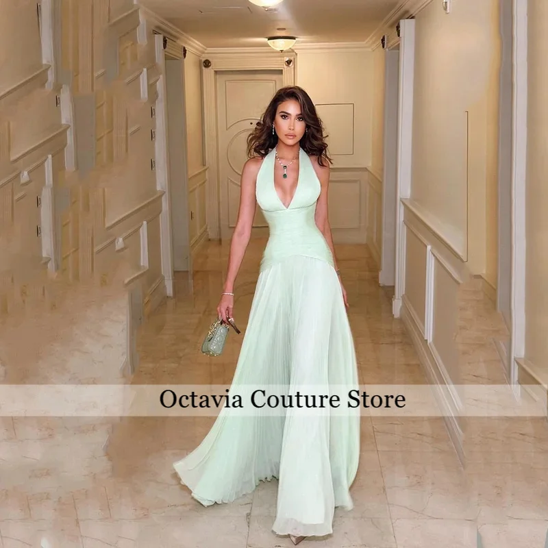 Зеленое шифоновое вечернее платье с лямкой на шее, русалка, современные платья для торжественных случаев, сексуальные платья для выпускного вечера знаменитостей по индивидуальному заказу
Зеленое шифоновое вечернее платье с лямкой на шее, русалка, современные платья для торжественных случаев, сексуальные платья для выпускного вечера знаменитостей по индивидуальному заказу