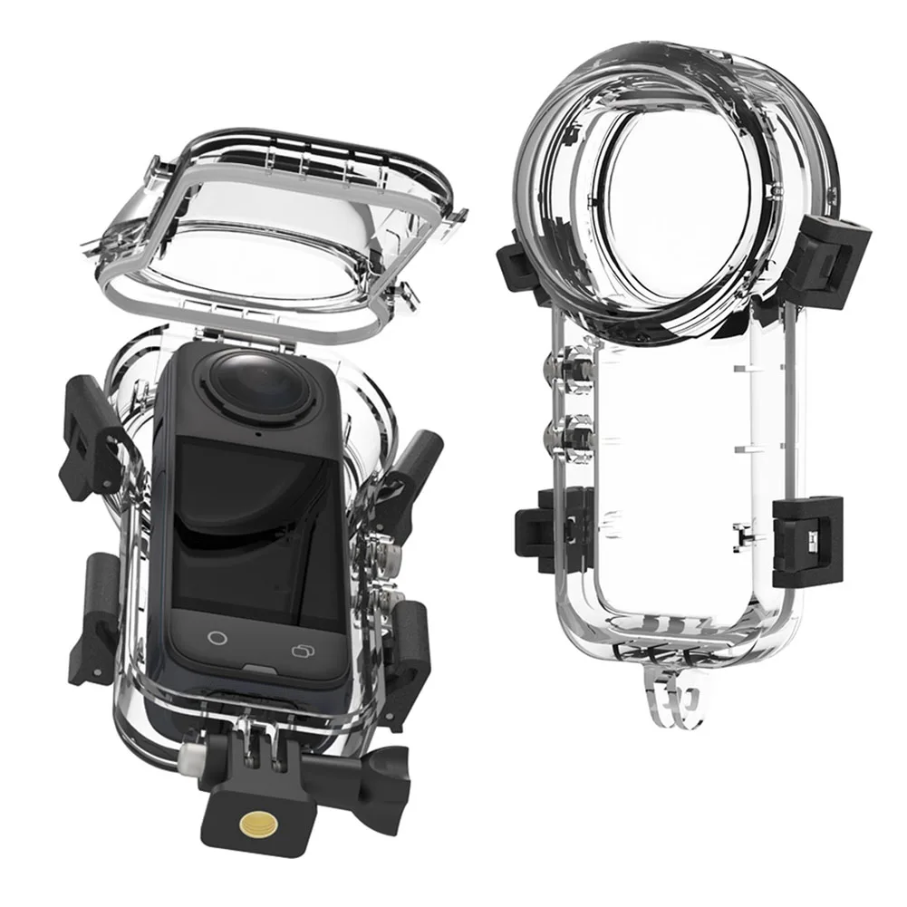Invisible Dive Case for Insta360 X5 Camera Waterproof Camera Protective Case Underwater Protective Cover Shell for Insta360 X5
Invisible Dive Case for Insta360 X5 Camera Waterproof Camera Protective Case Underwater Protective Cover Shell for Insta360 X5