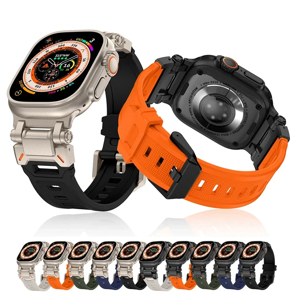 Мягкий силиконовый ремешок для Apple Watch 49 мм 45 мм 44 мм 42 мм, мужской спортивный ремешок для Iwatch серии 9 8 7 6 5 Se Ultra 2, роскошный браслет
Мягкий силиконовый ремешок для Apple Watch 49 мм 45 мм 44 мм 42 мм, мужской спортивный ремешок для Iwatch серии 9 8 7 6 5 Se Ultra 2, роскошный браслет