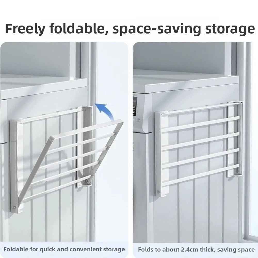 Metal Magnetic Folding Storage Rack No Punching Heavy Duty Metal Side Shelf Collapsible Space Saving Washing Machine Shelf
Metal Magnetic Folding Storage Rack No Punching Heavy Duty Metal Side Shelf Collapsible Space Saving Washing Machine Shelf