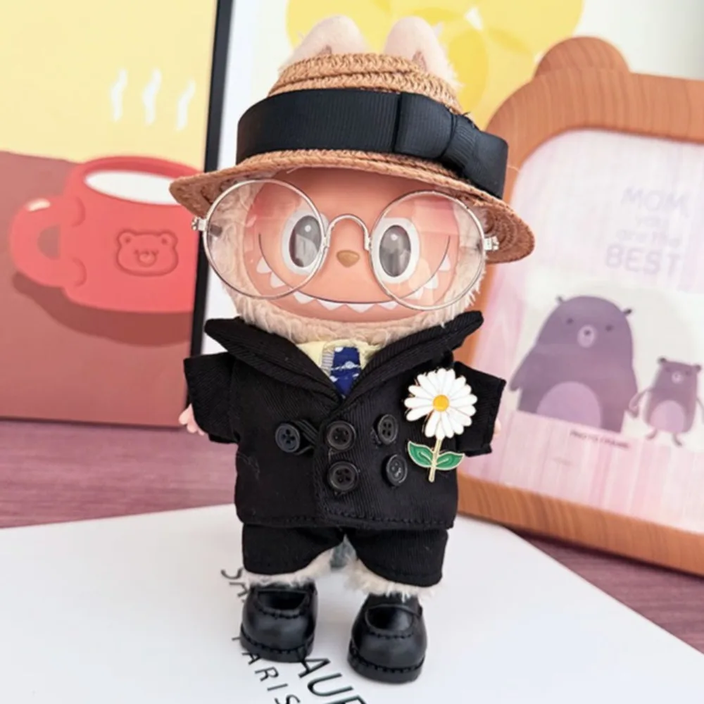 For 17cm Labubu Clothes Pendant Labubu Gentleman Clothes Suit Explosion for Ropa Labubu Accessories Clothes
For 17cm Labubu Clothes Pendant Labubu Gentleman Clothes Suit Explosion for Ropa Labubu Accessories Clothes