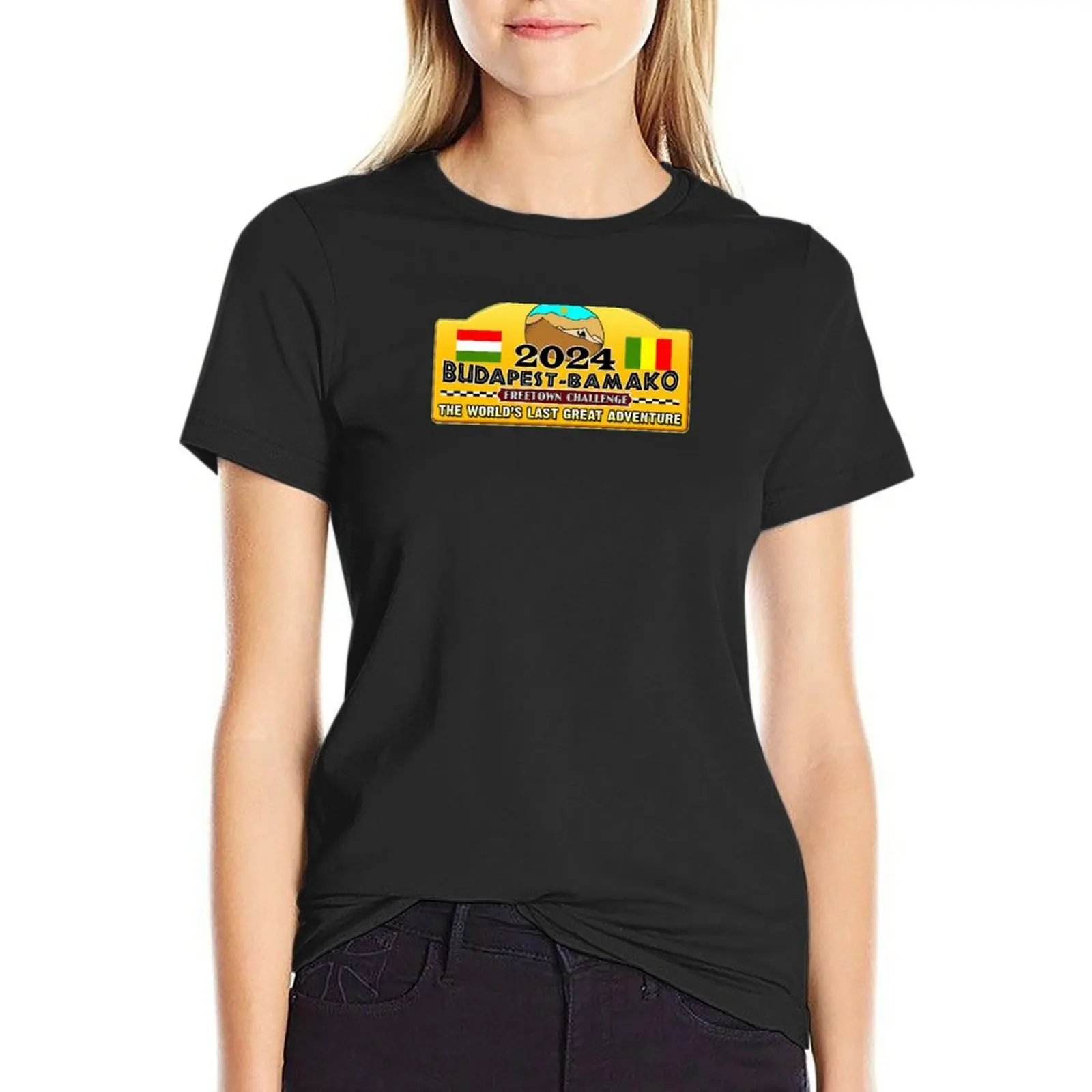Budapest-Bamako 2024 T-Shirt aesthetic clothes vintage Female clothing Womens graphic t shirts
Budapest-Bamako 2024 T-Shirt aesthetic clothes vintage Female clothing Womens graphic t shirts