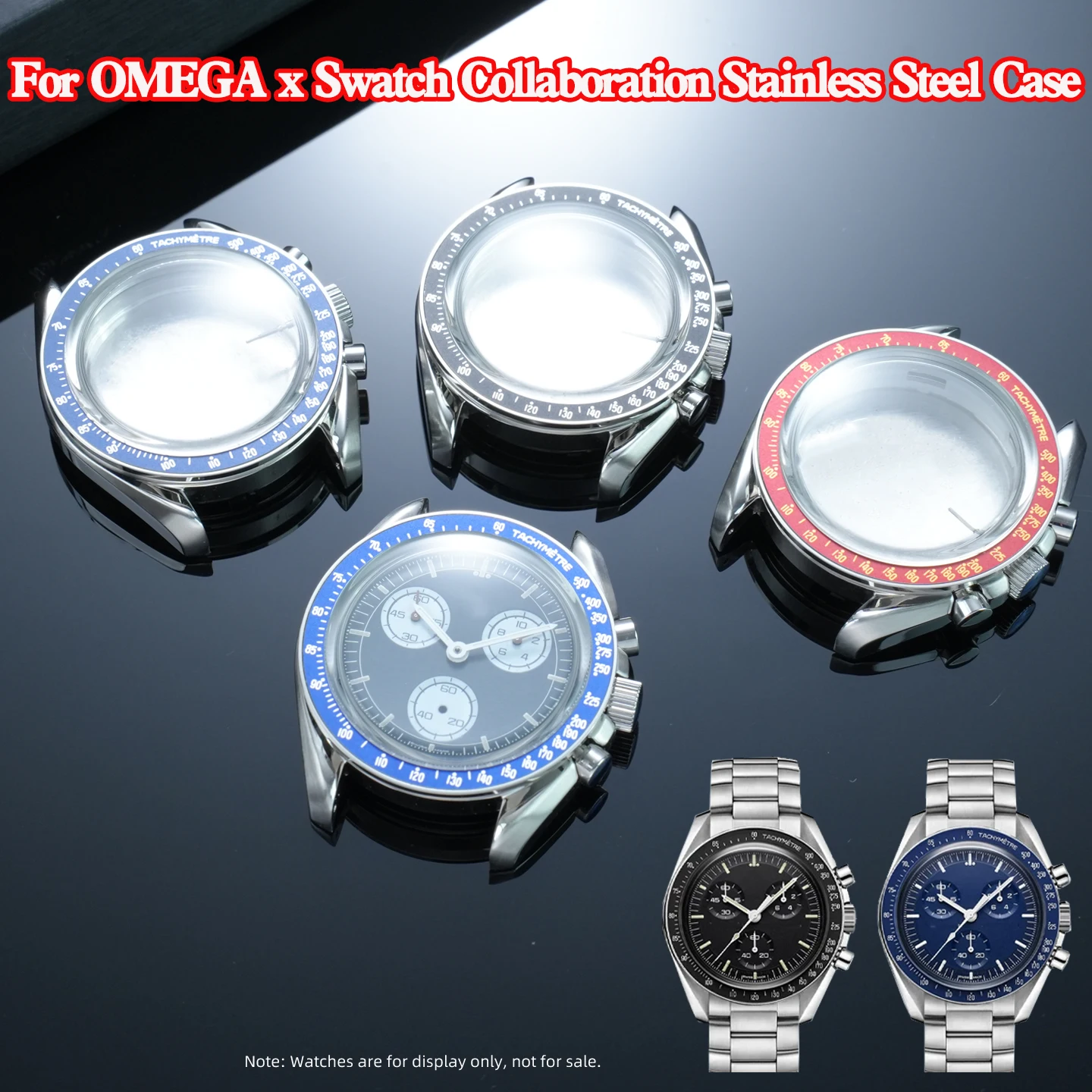 For Swatch Joint Omega Moonswatch Modified High-Quality Stainless Steel Case Curved Metal Watch With Shell Stainless Steel Set
For Swatch Joint Omega Moonswatch Modified High-Quality Stainless Steel Case Curved Metal Watch With Shell Stainless Steel Set