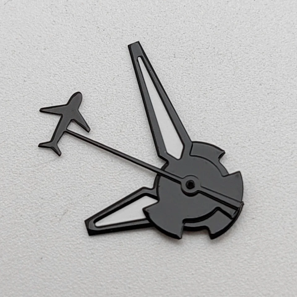 NH35 Black Watch Hands Airplane Shape Second Hand for NH35/ NH36 Movement Green Luminous Three Pointer Watch Accessories
NH35 Black Watch Hands Airplane Shape Second Hand for NH35/ NH36 Movement Green Luminous Three Pointer Watch Accessories