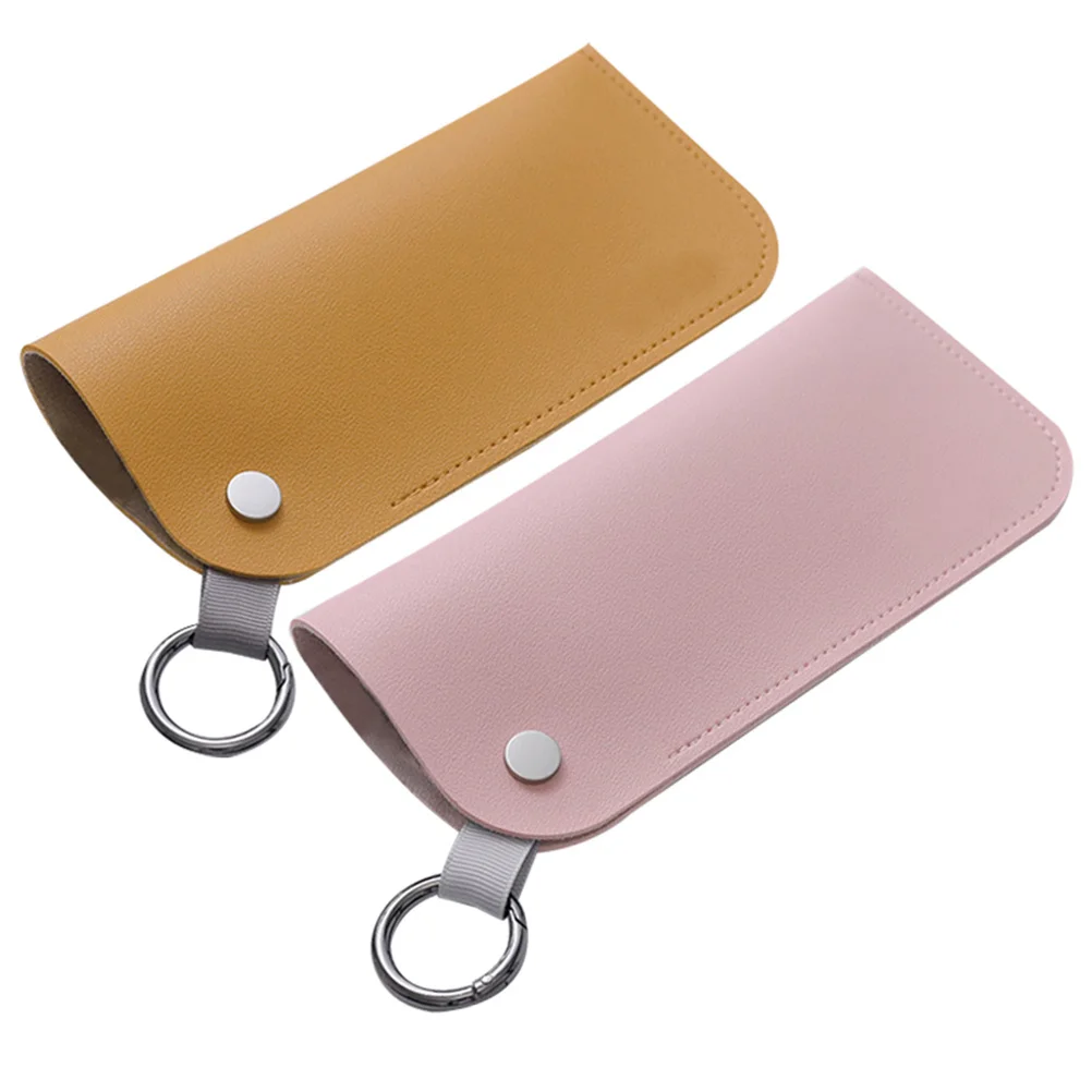 2Pcs Glasses Storage Bag PU Material Scratch-Resistant Lightweight Eyewear Pouch for Sunglasses Eyeglasses Daily Travel Office
2Pcs Glasses Storage Bag PU Material Scratch-Resistant Lightweight Eyewear Pouch for Sunglasses Eyeglasses Daily Travel Office