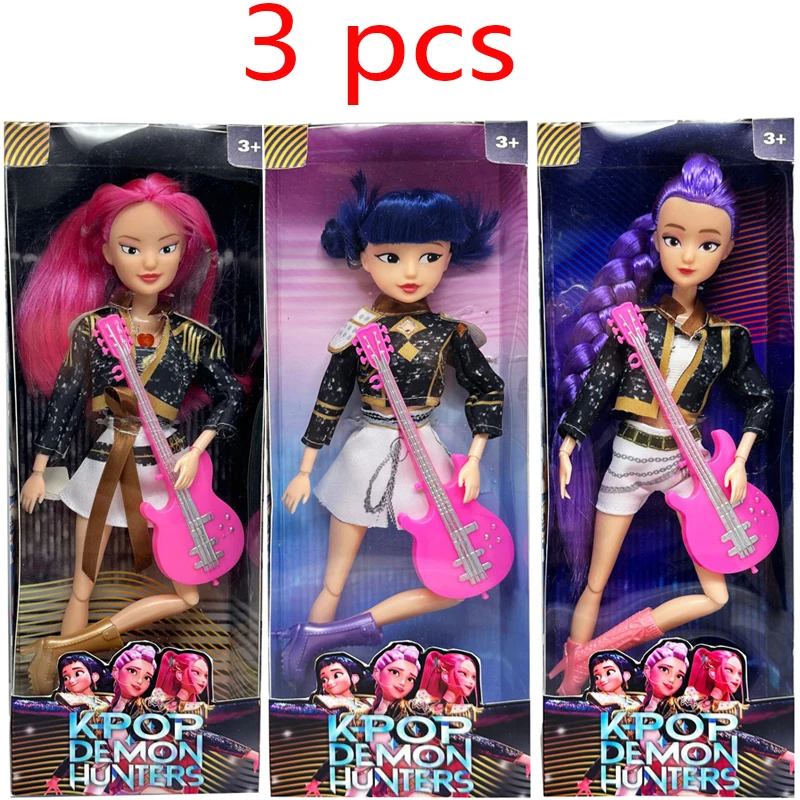 2026 Hot Anime KPop Demon Hunters Doll Vinyl Toy Rumi Mira Zoi Character Vinyl Mask Figurine Birthday Gift Fan Club Gifts
2026 Hot Anime KPop Demon Hunters Doll Vinyl Toy Rumi Mira Zoi Character Vinyl Mask Figurine Birthday Gift Fan Club Gifts