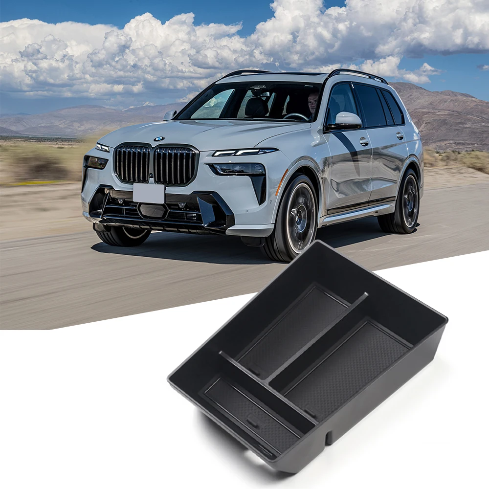 Ящик для хранения на подлокотнике центральной консоли автомобиля для BMW X5 G05 X6 G06 X7 G07 2019 2020 2021 2022 2023, держатель лотка, аксессуары для интерьера
Ящик для хранения на подлокотнике центральной консоли автомобиля для BMW X5 G05 X6 G06 X7 G07 2019 2020 2021 2022 2023, держатель лотка, аксессуары для интерьера