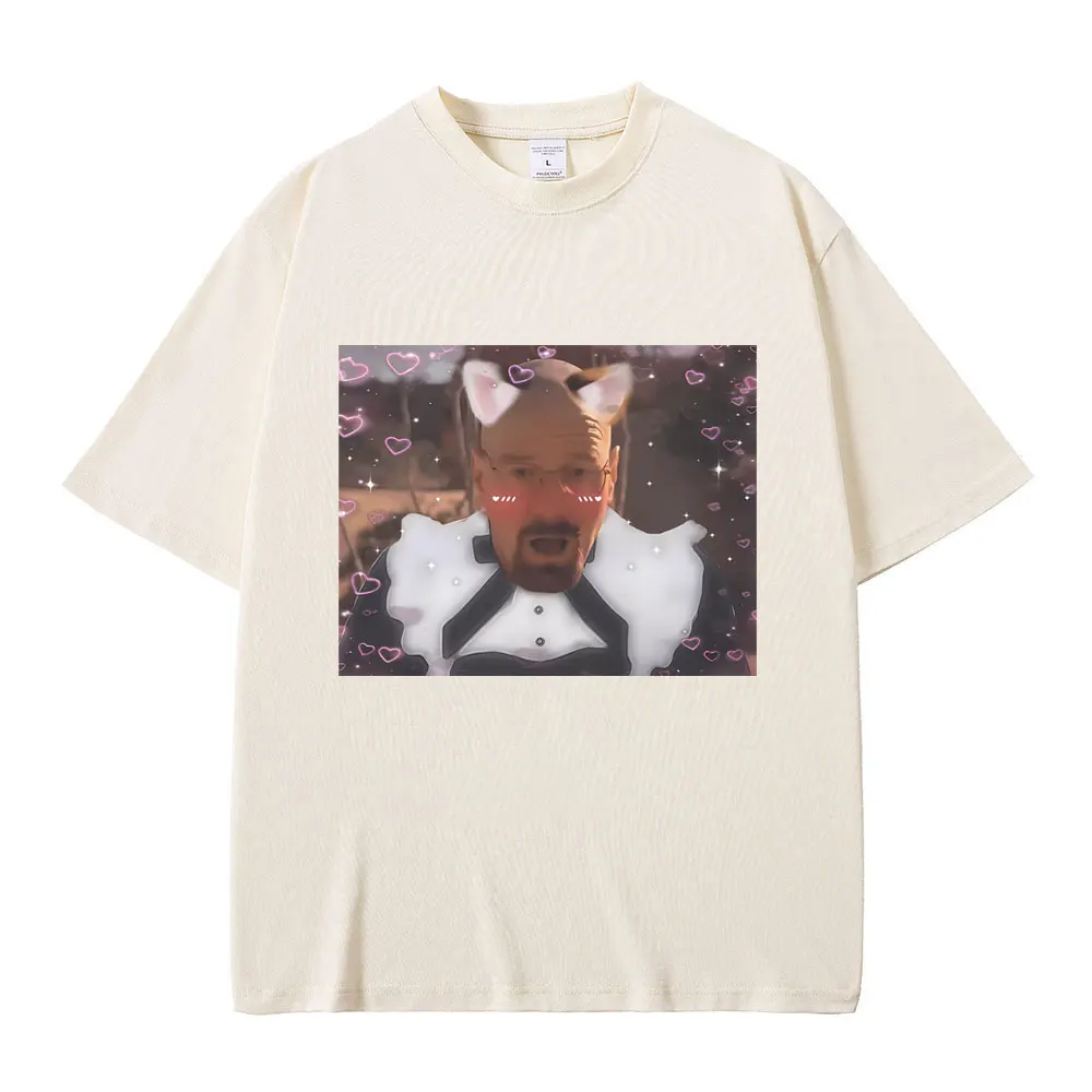 Funny Walter White Maid UwU Graphic T-shirt Breaking Bad T Shirts Men Women Fashion Oversized O-collar Tshirt Male Vintage Tees
Funny Walter White Maid UwU Graphic T-shirt Breaking Bad T Shirts Men Women Fashion Oversized O-collar Tshirt Male Vintage Tees