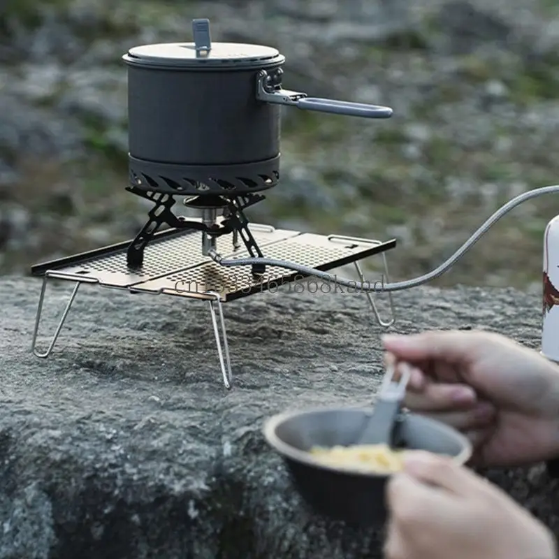 Outdoor Hiking Cookware with Folding Handle Space Saving Heat Exchange Camping Cooking Pot For Hiking Backpacking X5QF
Outdoor Hiking Cookware with Folding Handle Space Saving Heat Exchange Camping Cooking Pot For Hiking Backpacking X5QF