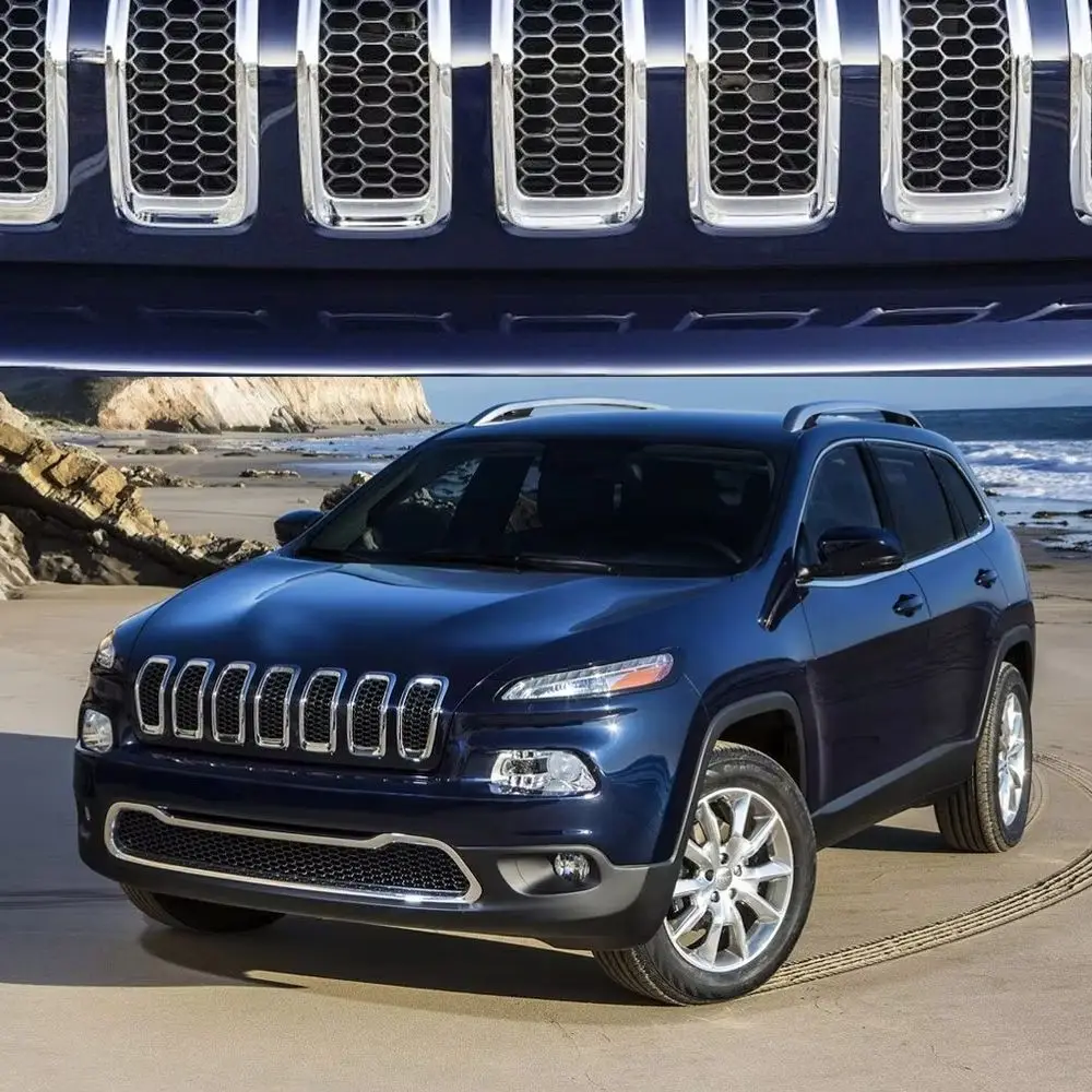 Chrome Black Inserts Honeycomb Mesh Front Grille For Jeep Cherokee sport 4-door 2014 2015 2016 2017 2018 front grill 7PCS
Chrome Black Inserts Honeycomb Mesh Front Grille For Jeep Cherokee sport 4-door 2014 2015 2016 2017 2018 front grill 7PCS