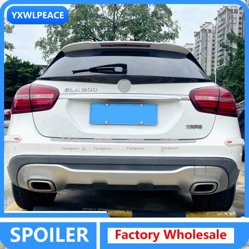 For Mercedes-Benz GLA Class X156 GLA45 AMG 2015-2019 High Quality ABS Plastic Rear Trunk Lip Spoiler Wing Car Accessories
For Mercedes-Benz GLA Class X156 GLA45 AMG 2015-2019 High Quality ABS Plastic Rear Trunk Lip Spoiler Wing Car Accessories