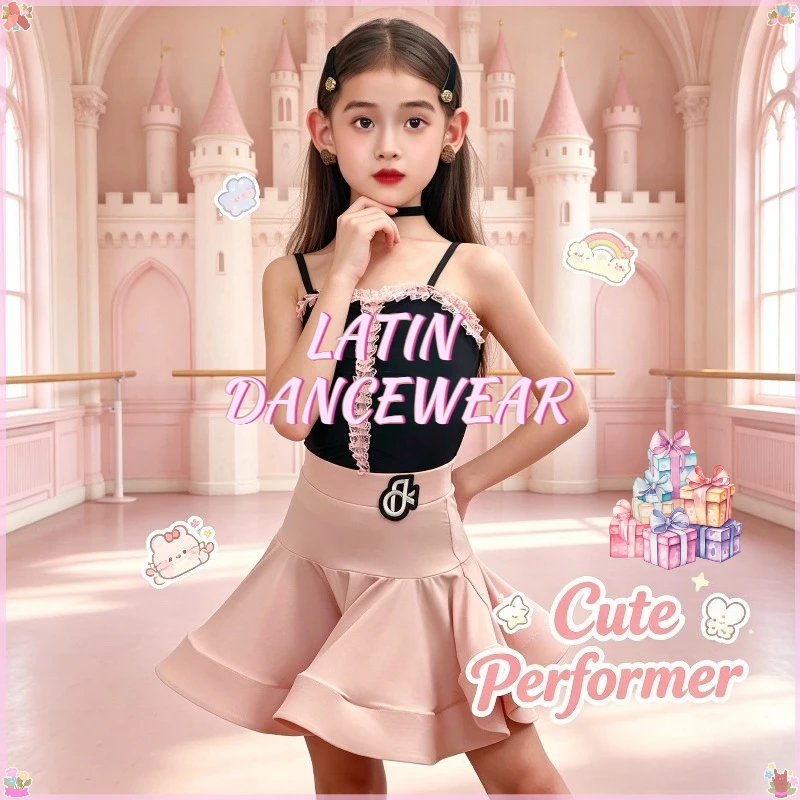 Girls Summer Latin Dance Wear Premium Elegant Practice Costume Kids Ballroom Outfit Sleeveless Stage Performance Training Dress
Girls Summer Latin Dance Wear Premium Elegant Practice Costume Kids Ballroom Outfit Sleeveless Stage Performance Training Dress