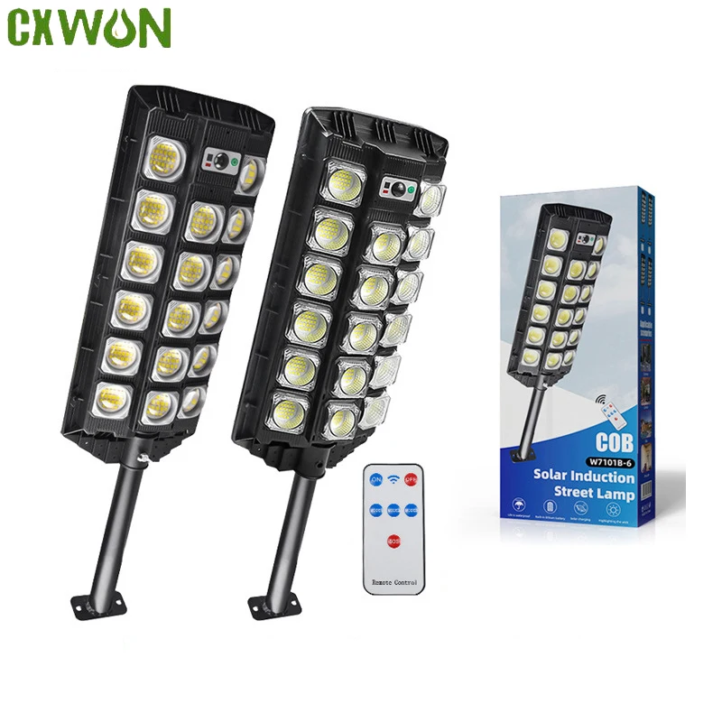 Solar Power Street Light Motion Sensor LED Solar Led Outdoor Lighting 3 Mode Lighting IP66 Waterproof COB Security Lamp for Yard
Solar Power Street Light Motion Sensor LED Solar Led Outdoor Lighting 3 Mode Lighting IP66 Waterproof COB Security Lamp for Yard