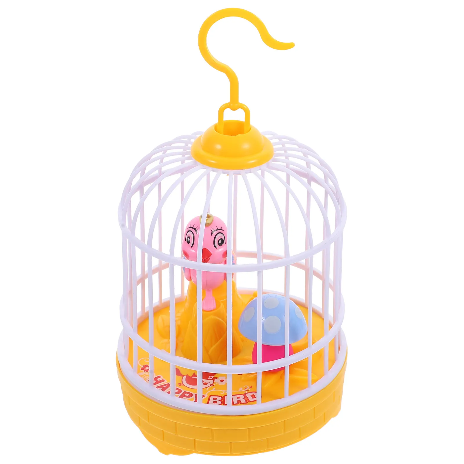 1Set Voice Control Singing Bird Cage Educational Plaything for Kids Children Electric Simulation Chirping Bird Light Sensor
1Set Voice Control Singing Bird Cage Educational Plaything for Kids Children Electric Simulation Chirping Bird Light Sensor