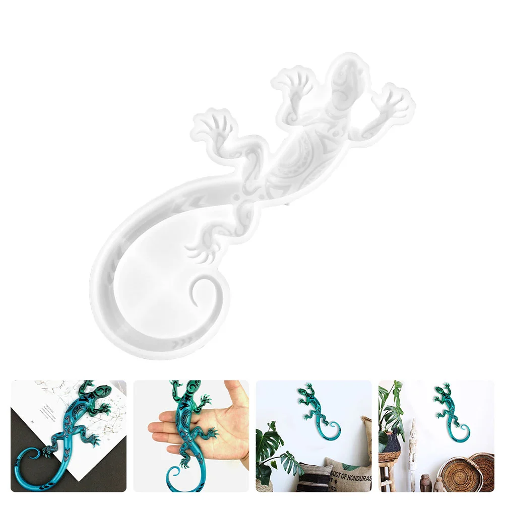 3D Decorative Gecko Wall Craft Molds Silicone Pendant Mold for Home Projects Unique Creative Design Safe
3D Decorative Gecko Wall Craft Molds Silicone Pendant Mold for Home Projects Unique Creative Design Safe