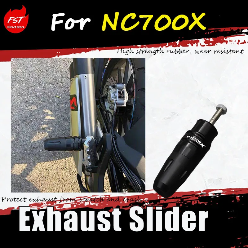 For NC700X Exhaust Pipe Modification Accessory Anti-Drop Rubber Rod Protection Bar for Motorcycle Customization
For NC700X Exhaust Pipe Modification Accessory Anti-Drop Rubber Rod Protection Bar for Motorcycle Customization