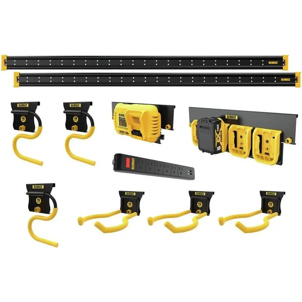 Настенный органайзер для инструментов с крючками, направляющими, системой крепления и магнитной полосой для хранения в мастерской
Настенный органайзер для инструментов с крючками, направляющими, системой крепления и магнитной полосой для хранения в мастерской