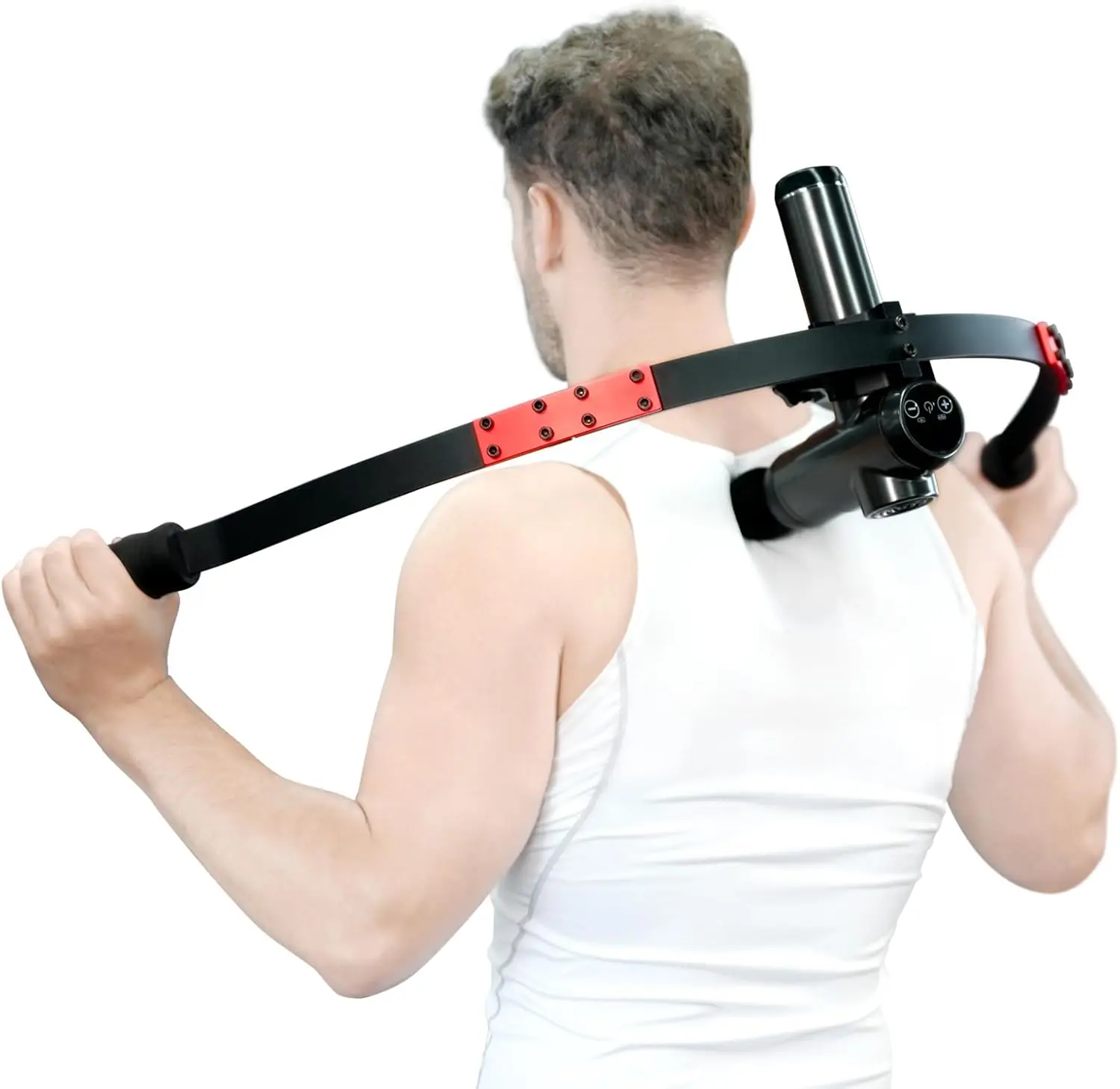 Back Massage Gun Holder for Hard-to-Reach Areas, Secure & Easy to Use, Fits Most Guns
Back Massage Gun Holder for Hard-to-Reach Areas, Secure & Easy to Use, Fits Most Guns