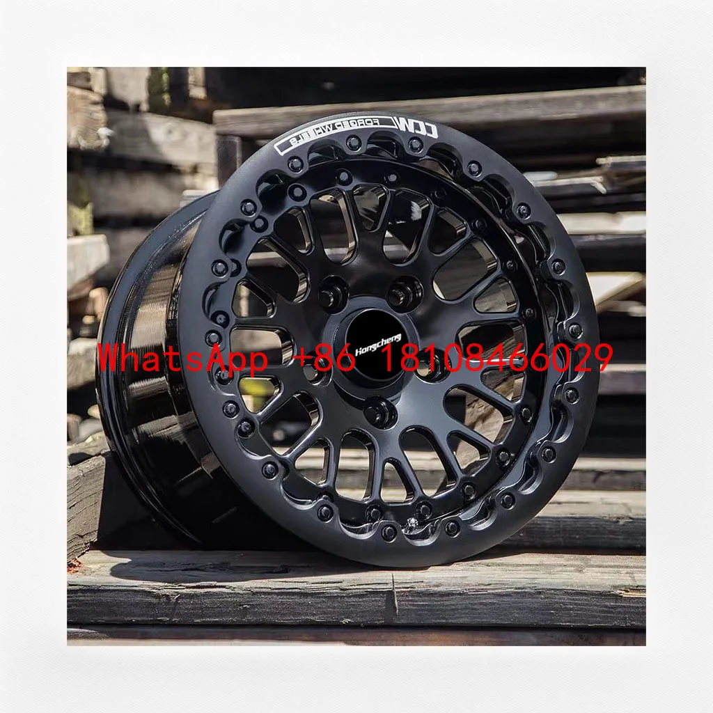 Beadlock Alloy 3-Piece Wheel 5x112 5x120 5x139.7 6x139.7 5x127 Offroad Wheel Rim
Beadlock Alloy 3-Piece Wheel 5x112 5x120 5x139.7 6x139.7 5x127 Offroad Wheel Rim