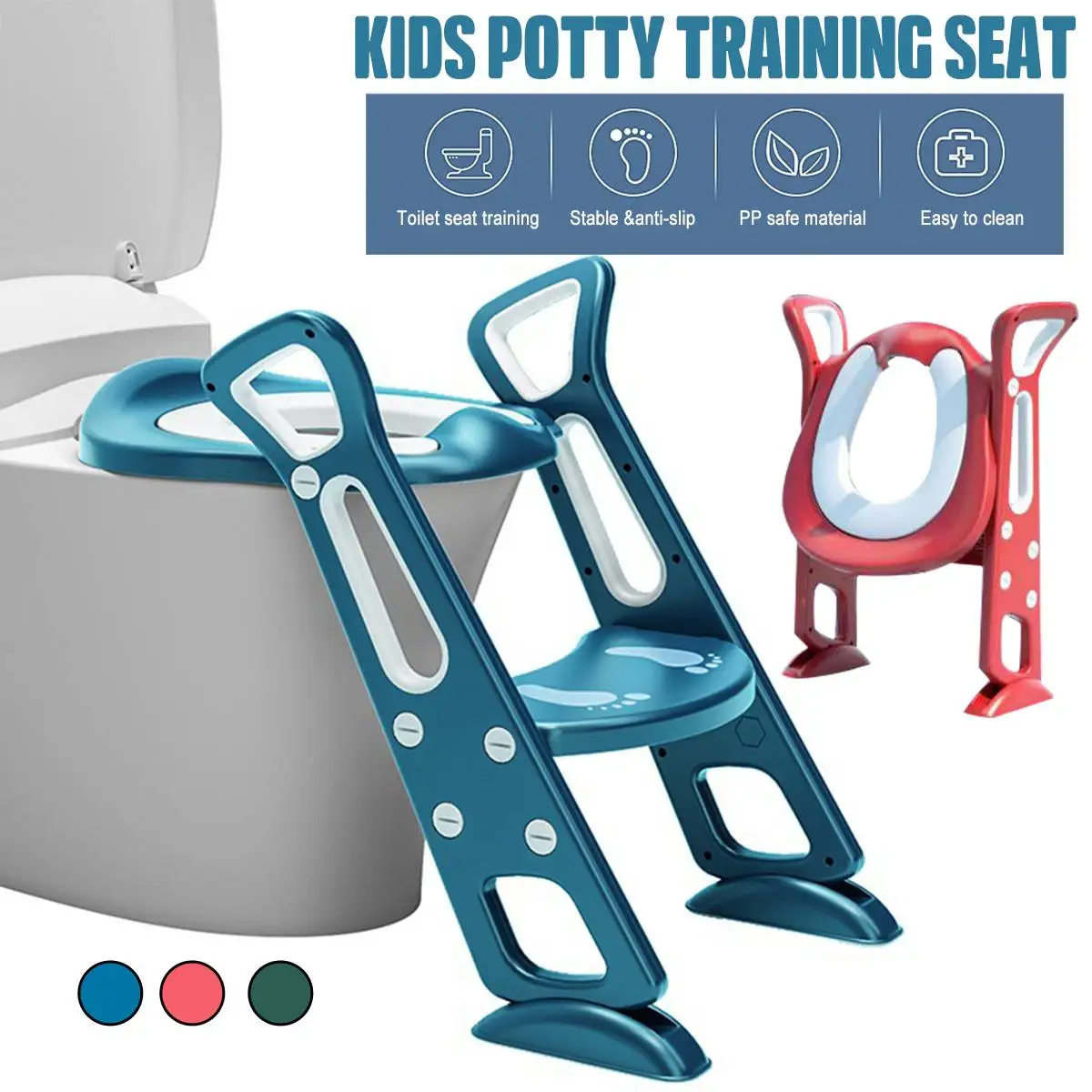 Folding Baby Potty Infant Kids Toilet Training Seat with Adjustable Ladder Portable Urinal Potty Training Seats For Children
Folding Baby Potty Infant Kids Toilet Training Seat with Adjustable Ladder Portable Urinal Potty Training Seats For Children