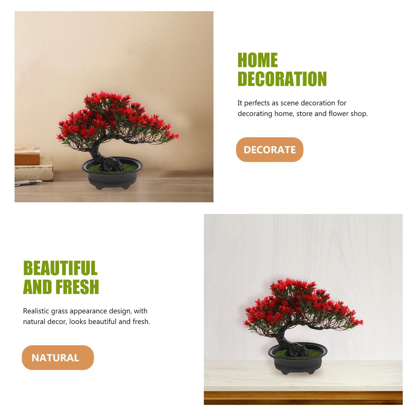 Simulated Welcoming Pine Potted Plant Artificial Plants Outdoor Bonsai Decor Small Fake Plastic Faux Indoor Office Tree
Simulated Welcoming Pine Potted Plant Artificial Plants Outdoor Bonsai Decor Small Fake Plastic Faux Indoor Office Tree
