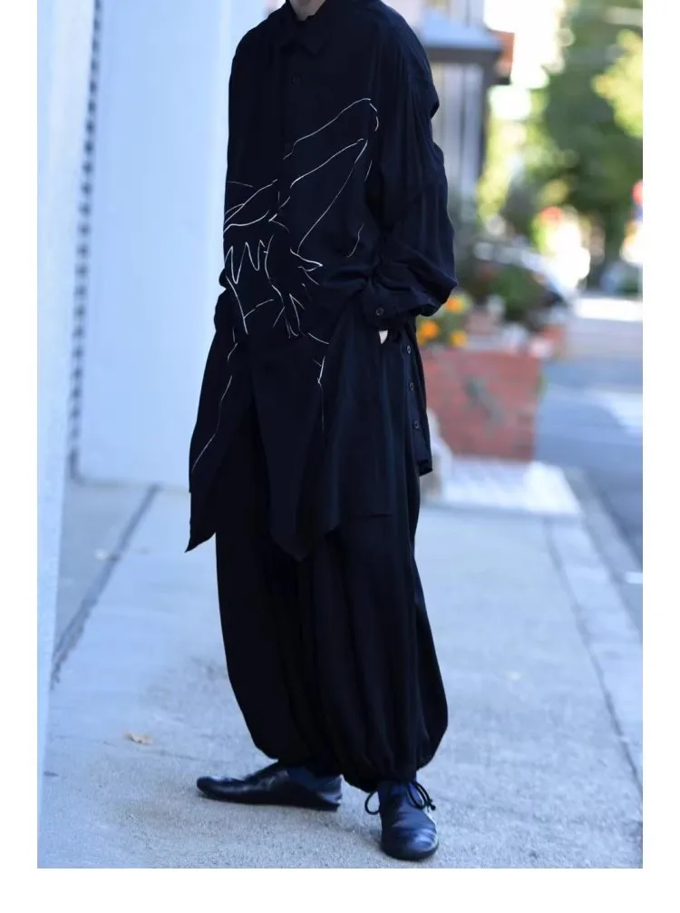 FANDISHI 2024 new Japanese and Korean style casuals Loose fit Dark winds Men's shirts
FANDISHI 2024 new Japanese and Korean style casuals Loose fit Dark winds Men's shirts