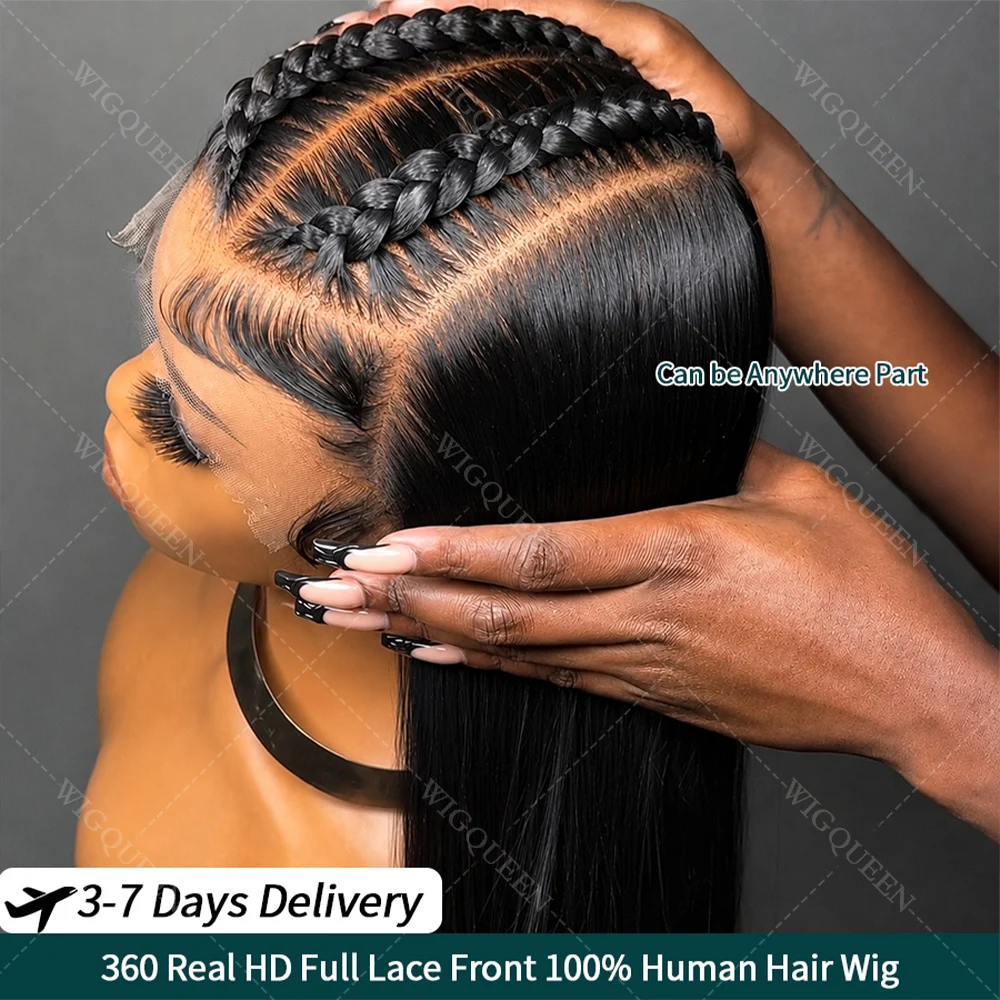 30 Inch Ultra-thin Invisible Skinlike Real Full HD Lace Human Hair Wigs Bone Straight Full Lace Wigs 100% Human Hair HD Transparent Full Handmade Invisible Whole Lace Wigs 250% Density Natural Black 13x5 Lace Frontal Wig Breathable Full Scalp Fluffy Wigs
30 Inch Ultra-thin Invisible Skinlike Real Full HD Lace Human Hair Wigs Bone Straight Full Lace Wigs 100% Human Hair HD Transparent Full Handmade Invisible Whole Lace Wigs 250% Density Natural Black 13x5 Lace Frontal Wig Breathable Full Scalp Fluffy Wigs