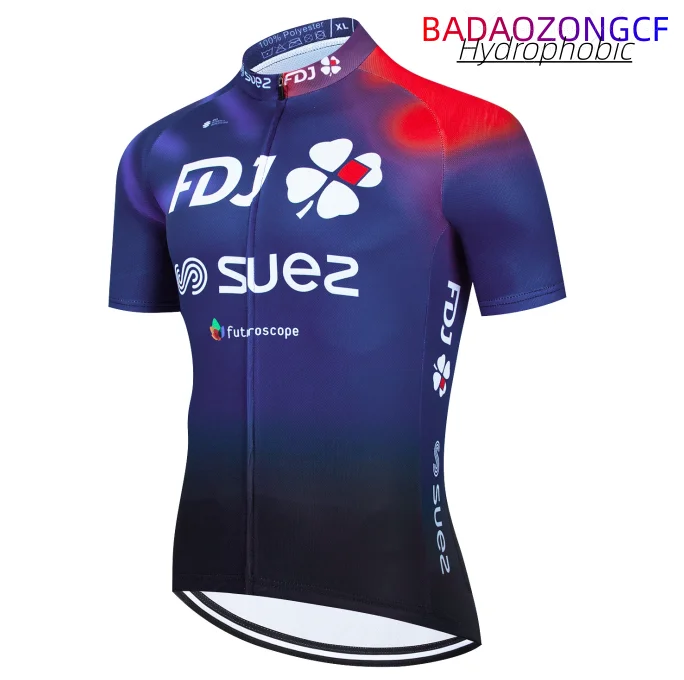 2025 FDJ New Men Cycling Jersey Short Sleeve Summer Bicycle Jersey Road Bike Cycling Clothing Breathable Team MTB Maillot Shirt
2025 FDJ New Men Cycling Jersey Short Sleeve Summer Bicycle Jersey Road Bike Cycling Clothing Breathable Team MTB Maillot Shirt