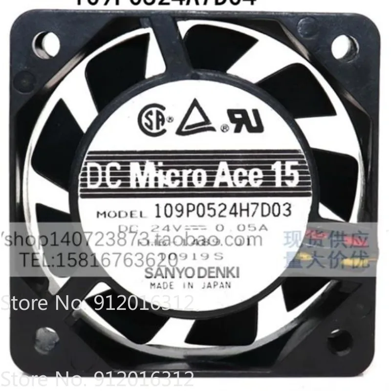 New Cooler Fan for SANYO 109P0524A7D01 109P0524A7D03 109P0524A7D04 24V 0.05A
New Cooler Fan for SANYO 109P0524A7D01 109P0524A7D03 109P0524A7D04 24V 0.05A