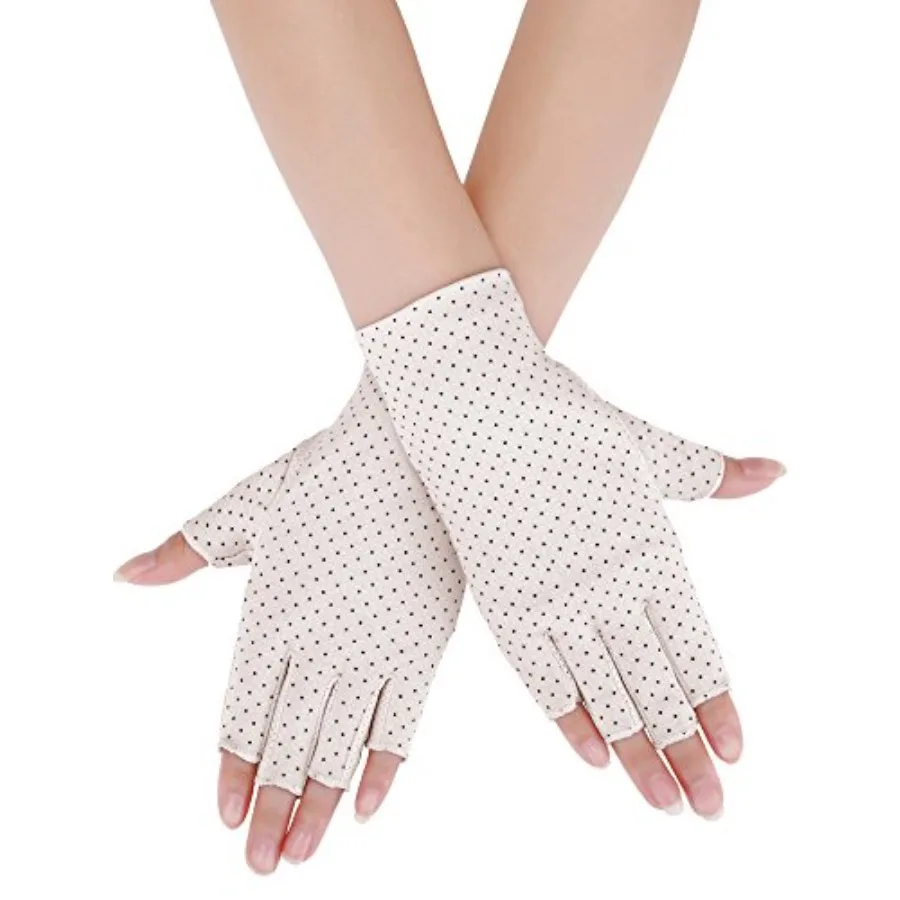 Sun Gloves for Women UV Protection Fingerless Non Slip Sunscreen Driving Gloves for Summer Outdoor
Sun Gloves for Women UV Protection Fingerless Non Slip Sunscreen Driving Gloves for Summer Outdoor
