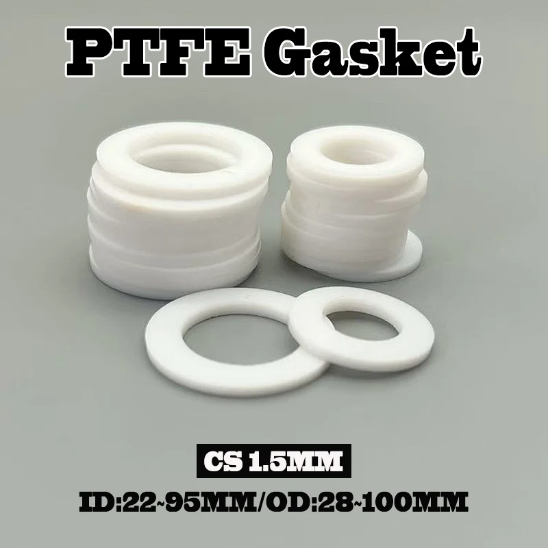 Высокопроизводительные белые прокладки из ПТФЭ CS 1,5 мм. Превосходное сопротивление к окислению, подходят для промышленных труб предотвращает утечку.
Высокопроизводительные белые прокладки из ПТФЭ CS 1,5 мм. Превосходное сопротивление к окислению, подходят для промышленных труб предотвращает утечку.