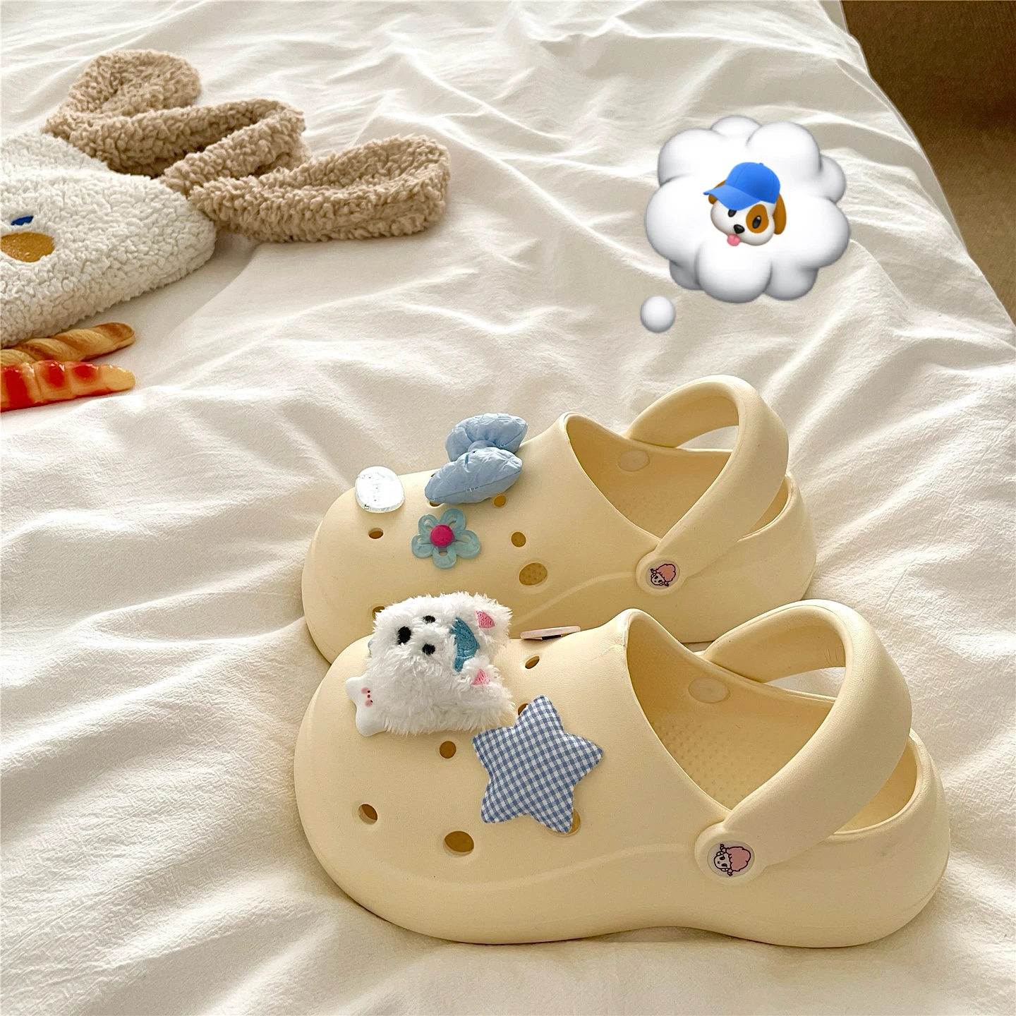 High Top Thick Bottom Anti-Slip Women's Summer Cartoon DIY Hole Hole Shoes Salt Sea Height Increase Sandals with Head Cover
High Top Thick Bottom Anti-Slip Women's Summer Cartoon DIY Hole Hole Shoes Salt Sea Height Increase Sandals with Head Cover