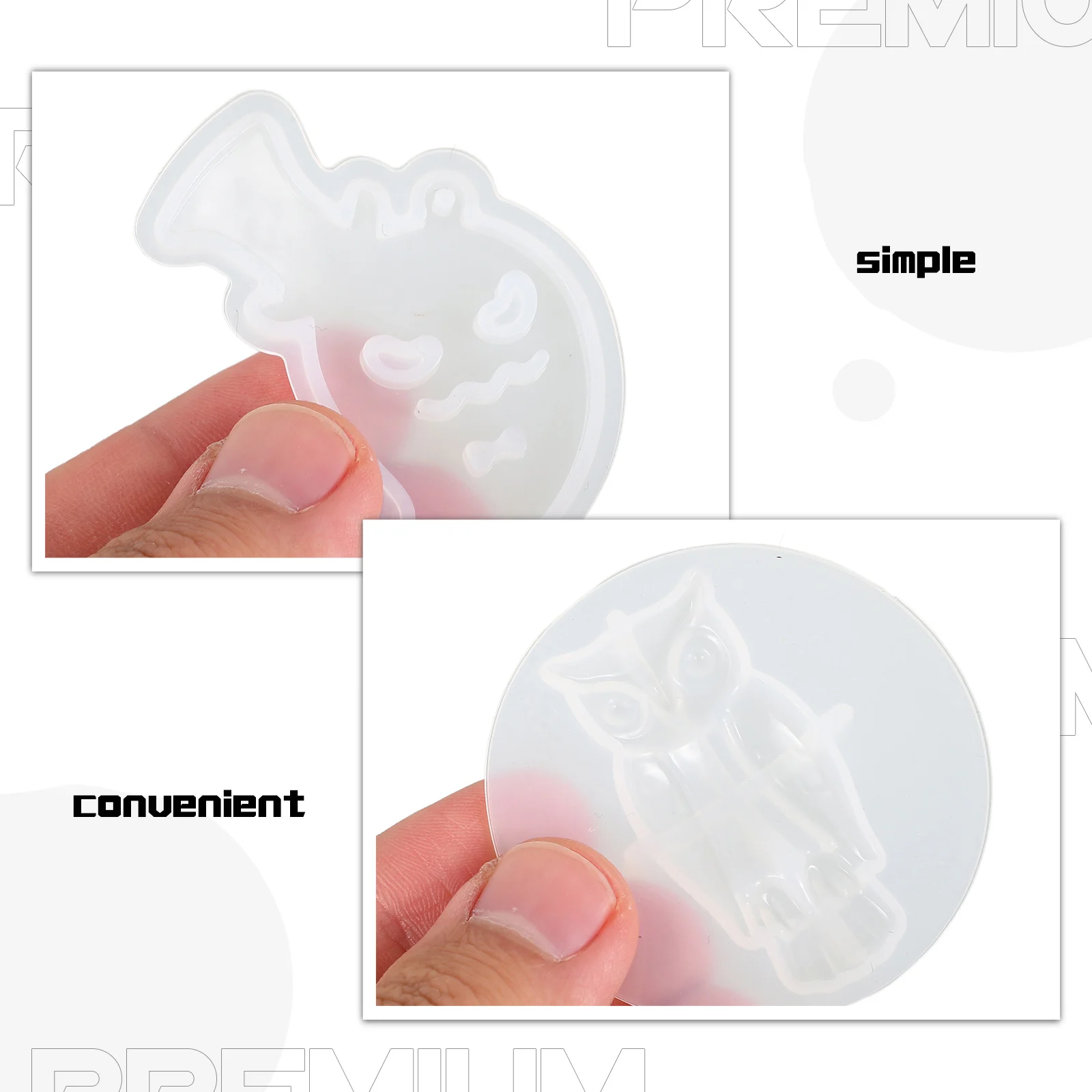 1 set Crystal Epoxy Resin Mold Silicone Halloween Ghost Pumpkin Bat Owl Jewelry Making Supplies Diy Craft Accessories
1 set Crystal Epoxy Resin Mold Silicone Halloween Ghost Pumpkin Bat Owl Jewelry Making Supplies Diy Craft Accessories