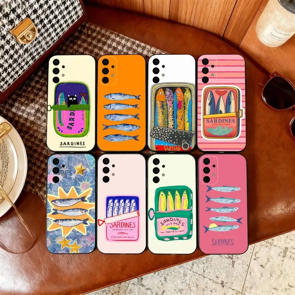 F-Fish Funny Sardines Phone Case For Samsung Galaxy A73,A72,A71,A70,A53,A52,A51,Soft Silicone Black Cover
F-Fish Funny Sardines Phone Case For Samsung Galaxy A73,A72,A71,A70,A53,A52,A51,Soft Silicone Black Cover
