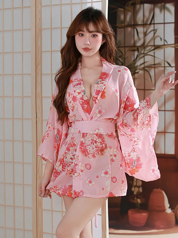 Сексуальная униформа с открытым принтом спереди и рукавами девять четвертей, розовая униформа, женский полый перспективный халат, модная одежда в японском стиле NI1C
Сексуальная униформа с открытым принтом спереди и рукавами девять четвертей, розовая униформа, женский полый перспективный халат, модная одежда в японском стиле NI1C