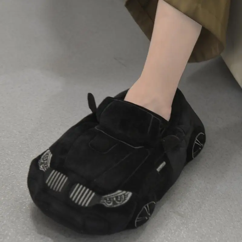 Plush Slippers Cartoon Plush Shoes Portable Fuzzy House Slippers Soft Racing Car Slippers For Family Gatherings Picnics
Plush Slippers Cartoon Plush Shoes Portable Fuzzy House Slippers Soft Racing Car Slippers For Family Gatherings Picnics