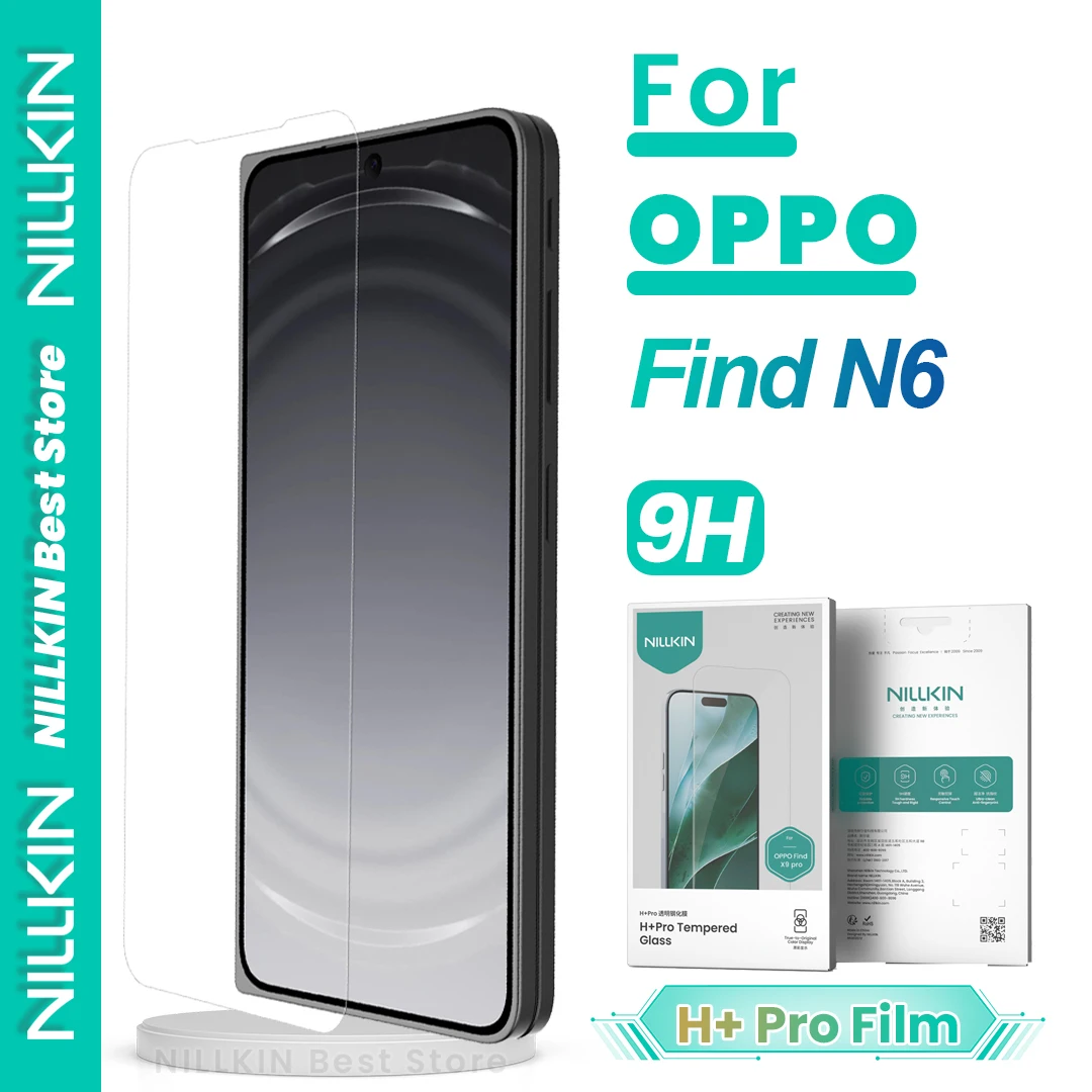Nillkin For OPPO Find N6 Phone Front Screen Protector 9H HD Anti Explosion Full Screen Tempered Glass Film Protection
Nillkin For OPPO Find N6 Phone Front Screen Protector 9H HD Anti Explosion Full Screen Tempered Glass Film Protection