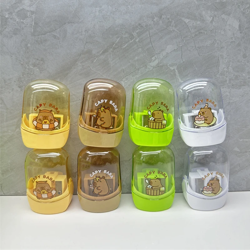 Random 1pc Cartoon Capybara Pencil Sharpener Kawaii Aesthetic Double Hole Pencil Sharpener Stationery School Office Supplies
Random 1pc Cartoon Capybara Pencil Sharpener Kawaii Aesthetic Double Hole Pencil Sharpener Stationery School Office Supplies