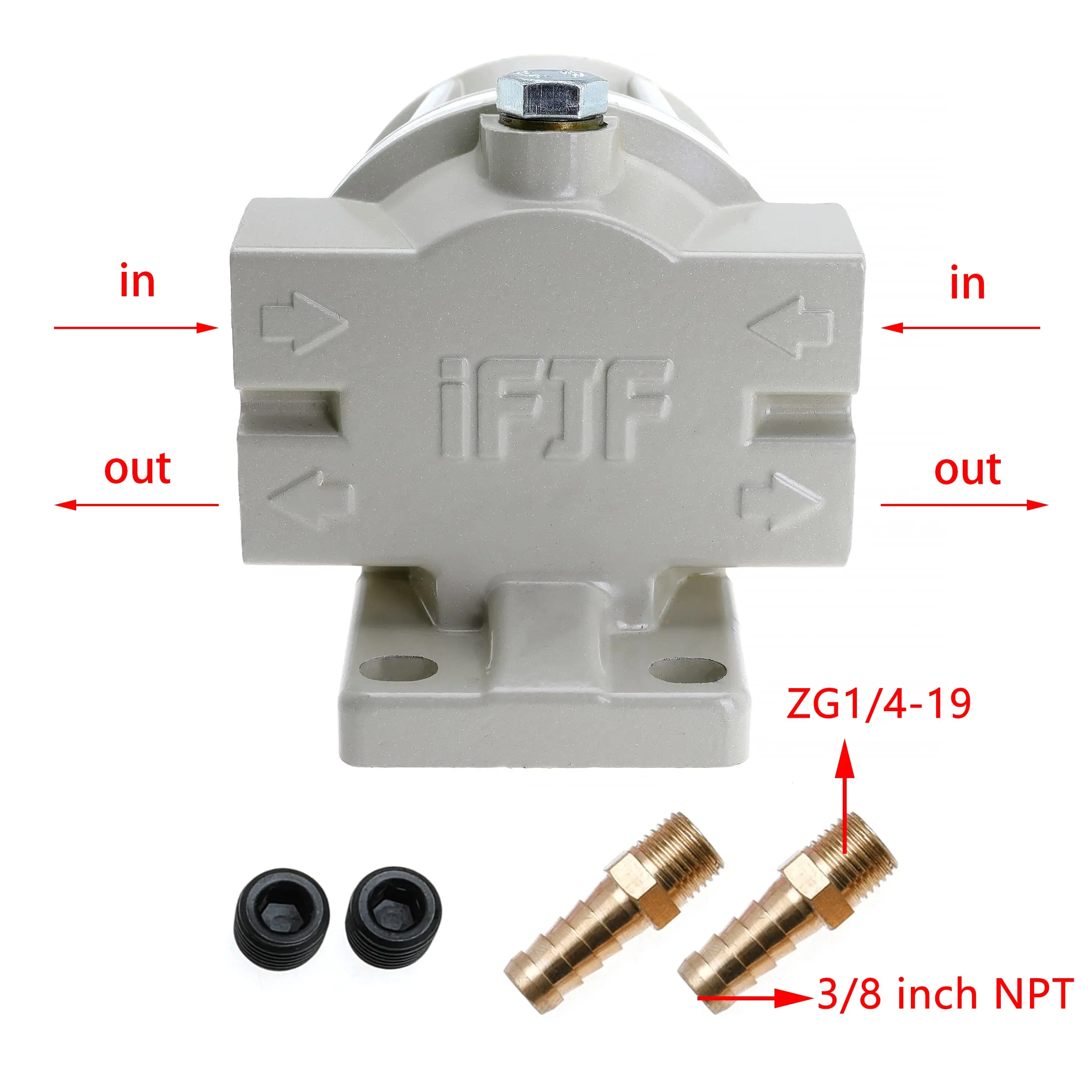 Hot SalesR12H (R12T Upgrade) Fuel Water Separator Marine Replaces S3240 120AT NPT ZG1/4-19 Spin-on Filter Includes 2 Fittings 2
Hot SalesR12H (R12T Upgrade) Fuel Water Separator Marine Replaces S3240 120AT NPT ZG1/4-19 Spin-on Filter Includes 2 Fittings 2