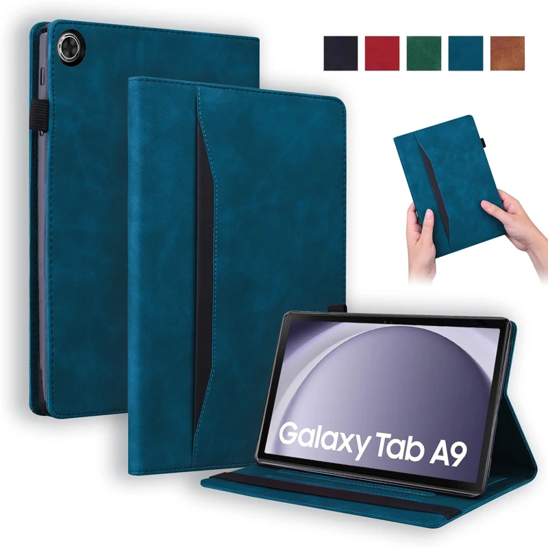 Чехол для Samsung Tab A9, роскошный флип-кошелек из искусственной кожи для планшета 8,7 дюйма, чехол для Galaxy Tab A9 8,7 дюйма SM X110 X115, чехол, чехол
Чехол для Samsung Tab A9, роскошный флип-кошелек из искусственной кожи для планшета 8,7 дюйма, чехол для Galaxy Tab A9 8,7 дюйма SM X110 X115, чехол, чехол