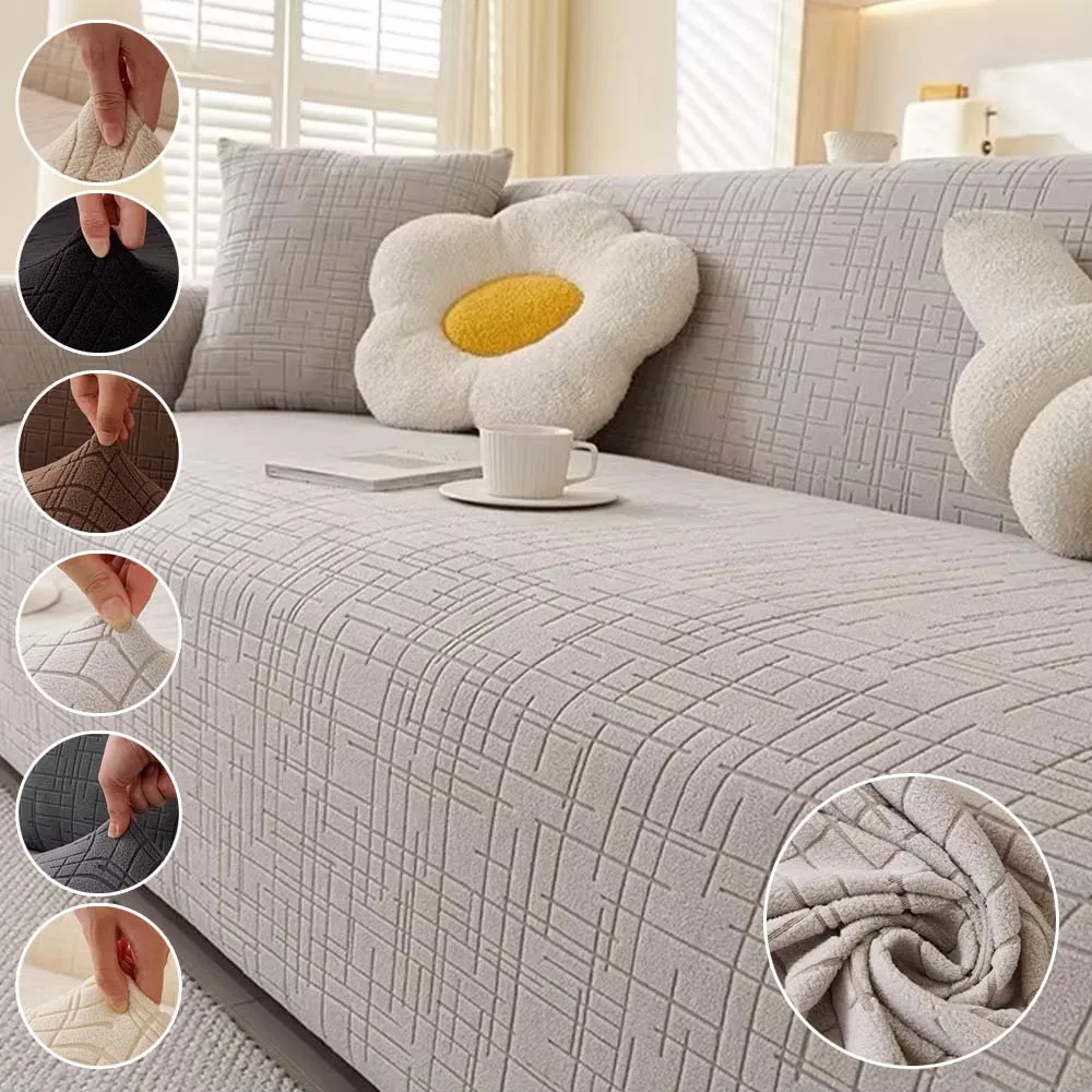Stretch Sofa Cover Fully Wrapped Sofa Slipcover Non Slip1/2/3/4/5 Seater Sofa Protector Furniture Covers for Living Room Decor
Stretch Sofa Cover Fully Wrapped Sofa Slipcover Non Slip1/2/3/4/5 Seater Sofa Protector Furniture Covers for Living Room Decor