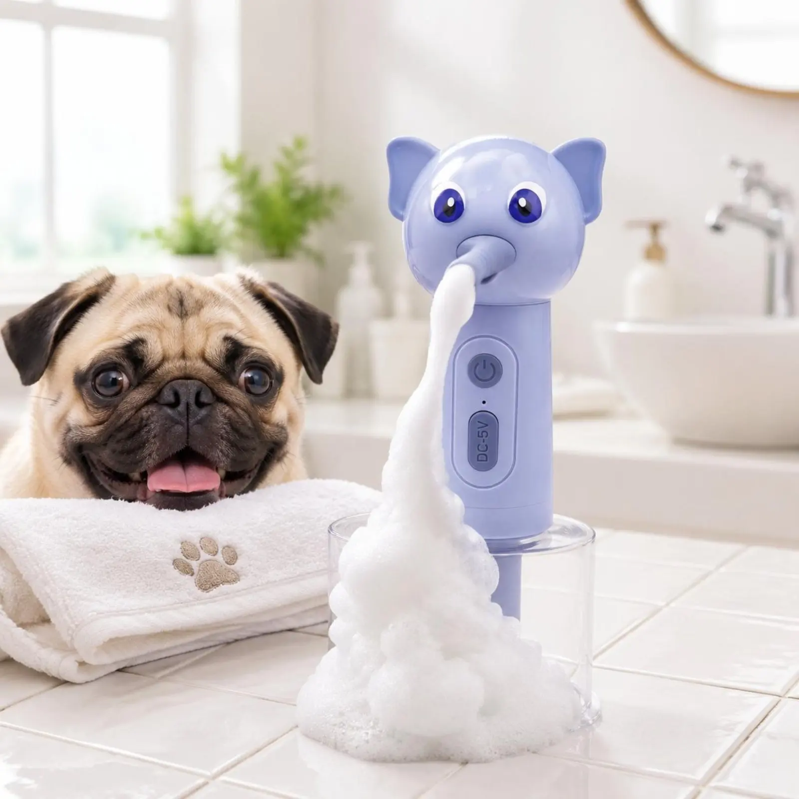 Feline Dog Bath Foamer Easy to Use Electric Pet Foamer Dog Shampoo Dispenser Large Capacity Household Cleaner Multi-Purpose
Feline Dog Bath Foamer Easy to Use Electric Pet Foamer Dog Shampoo Dispenser Large Capacity Household Cleaner Multi-Purpose