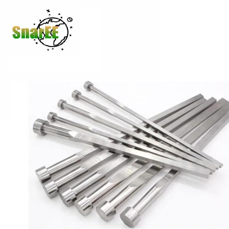 10pcs Plastic Mold SKD61 Flat Ejector Pins Thimble Ejector Blades A0.8 to A1.5MM Flat Push Rods
10pcs Plastic Mold SKD61 Flat Ejector Pins Thimble Ejector Blades A0.8 to A1.5MM Flat Push Rods