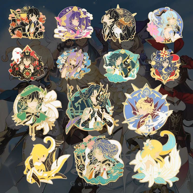 Genshin Impact Ganyu Yoimiya Kaedehara Kazuha Pins Brooch Figure Metal Badge Button Brooch Collection Souvenir Cosplay Gift
Genshin Impact Ganyu Yoimiya Kaedehara Kazuha Pins Brooch Figure Metal Badge Button Brooch Collection Souvenir Cosplay Gift